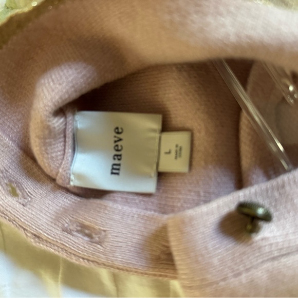 Maeve Light Pink Mini Dress with Front Pockets - Picture 5 of 7